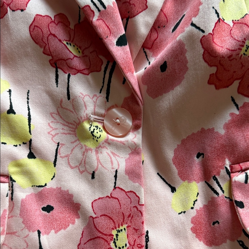 Apostrophe Pink Floral Blazer - Picture 6 of 9